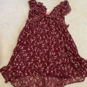 ARULA Burgundy Dress